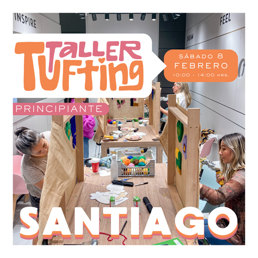 Taller Introducción al Tufting | sábado 8 de febrero | Santiago