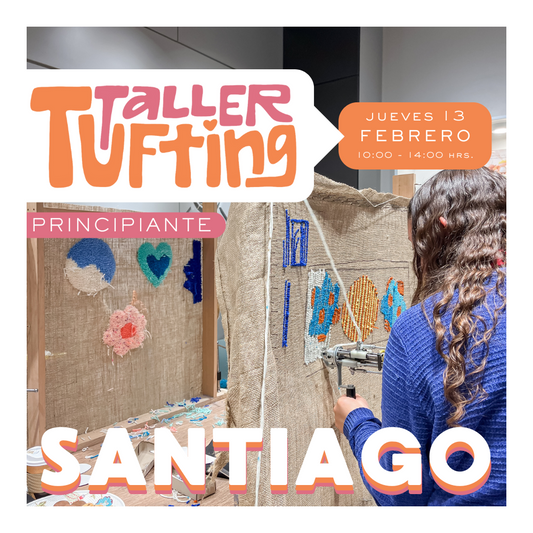 Taller Introducción al Tufting | jueves 13 de febrero | Santiago